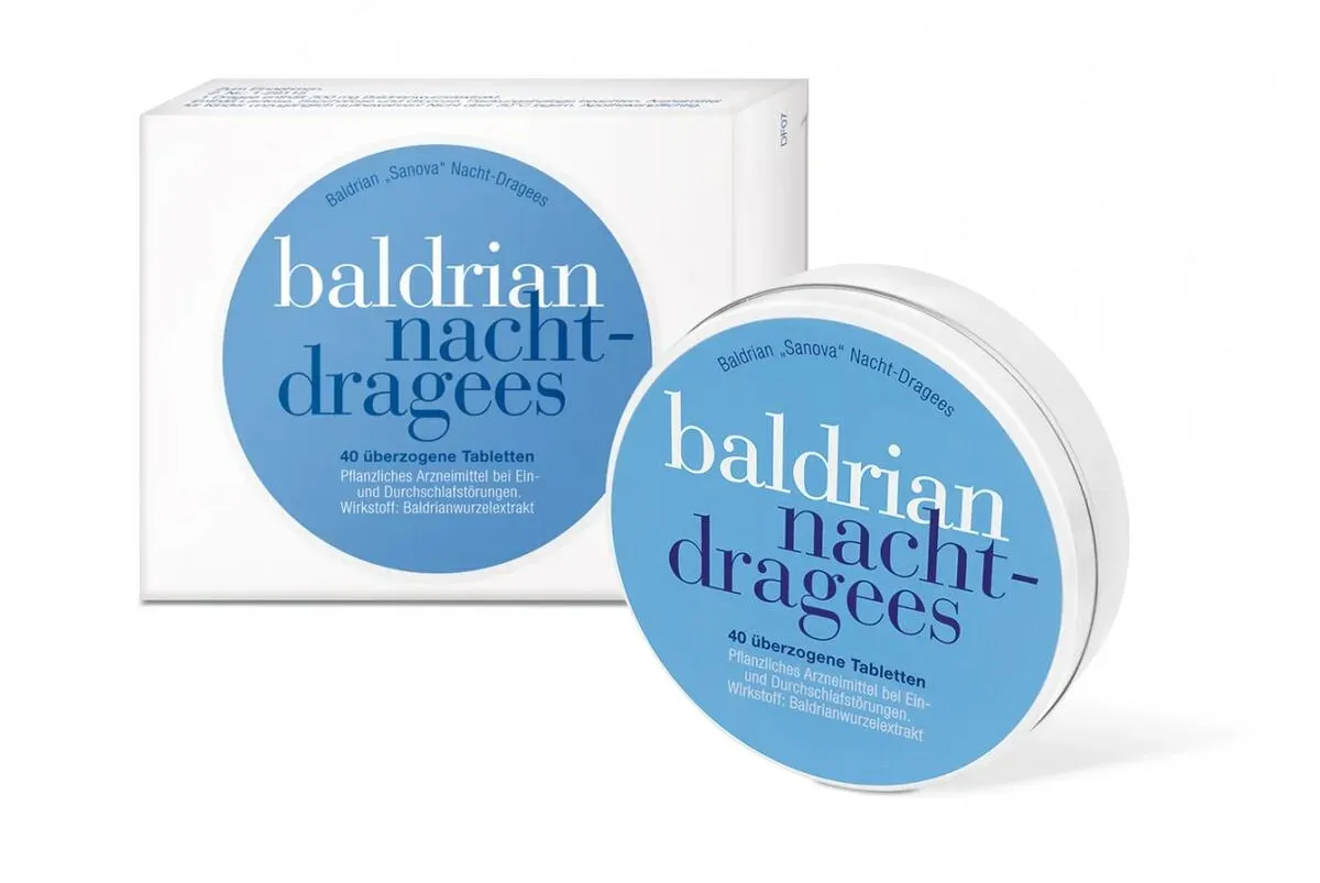 Baldrian "Sanova" Nacht Dragees