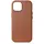 decoded iPhone 15 Plus Leder Case braun