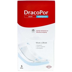 Dracopor waterproof Wundverband steril 20x10cm