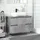 vidaXL Badschrank Betongrau 80x33x60 cm Holzwerkstoff