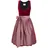 Edelnice Lilly Samt Dirndl rot 44