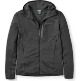 Rab Fleecejacke Hoodie Schwarz L