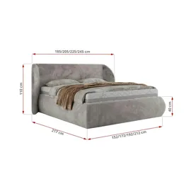 MKS Meble Caela Classic 180 x 200 cm Hellgrau