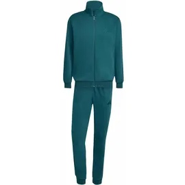 adidas 3 Stripes Trainingsanzug Dunkelgrün M