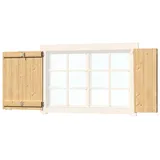 Lasita Maja Fensterladen 129 x 88 cm Beige
