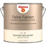 Alpina Wandfarbe Alpina Feine Farbe beige