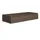 Selsey Bemmi – Hängeschreibtisch / Schminktisch mit Schubladen, Nussbaum Wisconsin, 120 cm - Braun