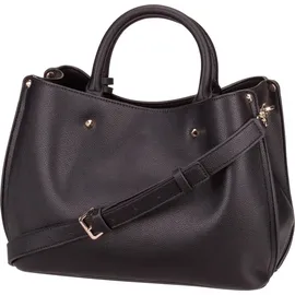 GUESS Schultertasche Meridian II Girlfriend Satchel Black
