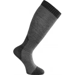 Woolpower Socken Skilled Liner Kniestrümpfe - Dunkelgrau/Grau 40