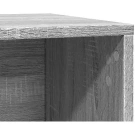 vidaXL Katzenklo Grau Sonoma 60x40x40 cm Holzwerkstoff vidaXL