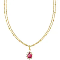 Thomas Sabo Kette mit Anhänger »Vintage Romance, KE2294-995-10-L45V«, mit