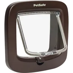 PETSAFE Katzentür 4-Weg-Kunststoff, manuel zu öffnen - holzfarben