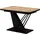 Vicco Fenaro 120 x 77,4 x 80 cm Eiche/Schwarz
