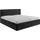 Westfalia Schlafkomfort Polsterbett "Danzig", schwarz, L:210cm, Bezug: Kunstleder 100% Polyurethan, Polsterung: Polsterwatte, Material Gestell: gepolsterter Holzwerkstoff, WESTFALIA SCHLAFKOMFORT, Betten, Polsterbett, wählweise mit Bettkasten, Härtegrade H2,H3 & H4 wählbar