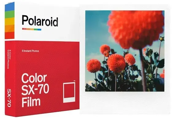 Color Film SX-70 Type (8 exposures) - White Frame