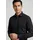 Olymp Businesshemd OLYMP Luxor modern fit, Herren, Gr. 43, Normaler Arm, schwarz, 64% Baumwolle, 27% Polyester, 9% Elasthan, Hemden,