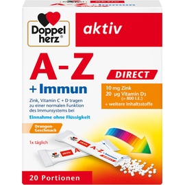 Doppelherz Aktiv A-Z  + Immun Direct  Pellets 20 St.
