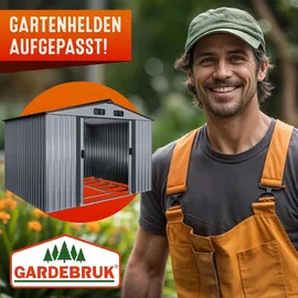 Gardebruk Geräteschrank 2,60 x 2,05 m Grau
