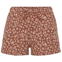 VIVANCE DREAMS Pyjamashorts Damen terracotta-geblümt Gr.36/38