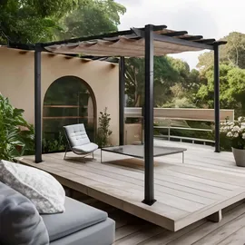 MCW Pergola 3 x 3 m Beige