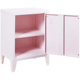 [en.casa] Nachtschrank Inari 57 x 40 x 30 cm Rosa