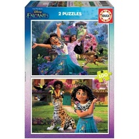 Educa Disney Encanto, 2x100 Teile Puzzle für Kinder ab 6 Jahren (19201)