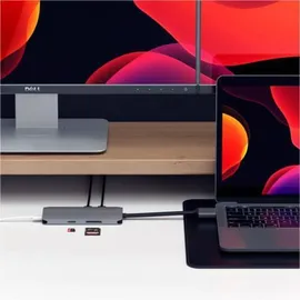 Satechi Dual Multimedia Adapter - Schwarz