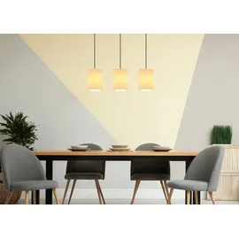 GLOBO Hängeleuchte Page 85 x 120 cm schwarz matt