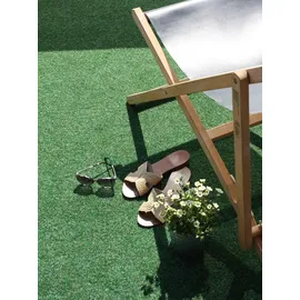 Primaflor Primaflor-Ideen in Textil Kunstrasen »GREEN«, rechteckig, Rasenteppich, blau, mit Noppen, grün