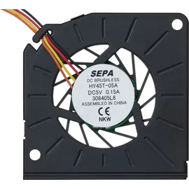 Sepa HY45T05A-830 Radiallüfter 5 V/DC 2.3 m3/h (L x B x H) 45 x 45 x 5 mm