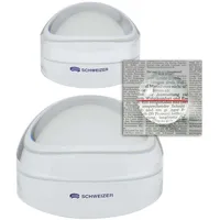 Schweizer Optik Schweizer Hellfeld-Lupe Acryl mit Lesezeile inkl. Stoffbeutel