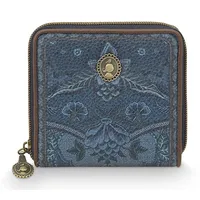 Pip Studio Wallet Square Kyoto Festival Denim Blue 11.5x11.5x2.5cm