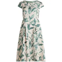 Betty & Co Cocktailkleid Beige/Grün 36