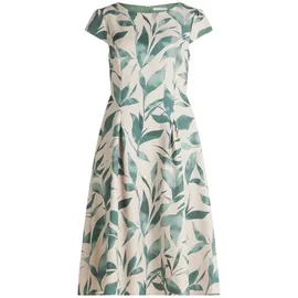 Betty & Co Cocktailkleid Beige/Grün 36