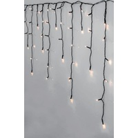 Eglo LED-Lichtervorhang »CRISPY ICE WHITE, Weihnachtsdeko«, 960 St.-flammig, LED Lichterkette / schwarz / 960X0,064W / Beleuchtung - Weihnachten, schwarz