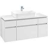 Villeroy & Boch Legato Waschtischunterschrank B75800MS 120x55x50cm, White Matt