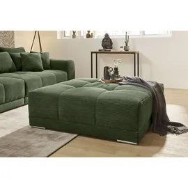 Jockenhöfer Hocker Moldau XXL Polyester 120 x 39 x 120 cm Grün