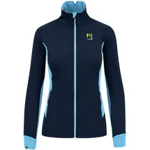 Karpos 2532004-011 PIZZ.EVO W F-Z FL Sweatshirt Damen Sky Captain/Blue Atoll Größe XS