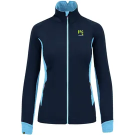 Karpos 2532004-011 PIZZ.EVO W F-Z FL Sweatshirt Damen Sky Captain/Blue Atoll Größe XS