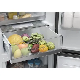 Haier 2D 60 Serie 3 HDW3618DNPD Kühl-Gefrierkombination (341 l, 1850 mm hoch, Dark Inox)