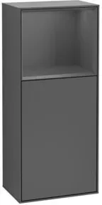 V&B Seitenschrank Wandbeleuchtung Finion 41,8x93,6cm, r, Rg o A m, Anthrac. m