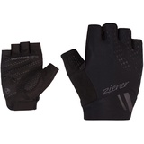 Ziener Caitilin Fahrrad-/Mountainbike-/Radsport-Handschuhe | Kurzfinger - atmungsaktiv/dämpfend, Black, 6,5