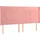 vidaXL Boxspringbett mit Matratze & LED Rosa 180x200 cm Samt