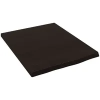 vidaXL Wandregal 40 x 50 x 2 cm Dunkelbraun