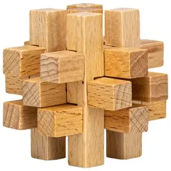 Fridolin IQ-Test Vier zu Fünf aus Holz