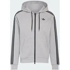 adidas Adicolor Over The Hood Stripes Kapuzensweatshirt Herren Medium Grey Heather XL
