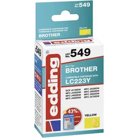 edding LC-123 schwarz + CMY EDD-449
