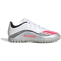 Adidas F50 Messi Club Tf Fußballschuhe, Ftwr White/Lucid red/Silver