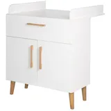 roba Wickelkommode roba MICK (BHT 90.50x103.50x76.50 cm) - weiß - BHT 90.50x103.50x76.50 cm