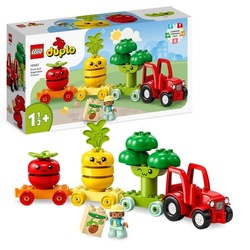 LEGO DUPLO My First 10982 Obst- und Gemüse-Traktor Kleinkinder-Spielzeug